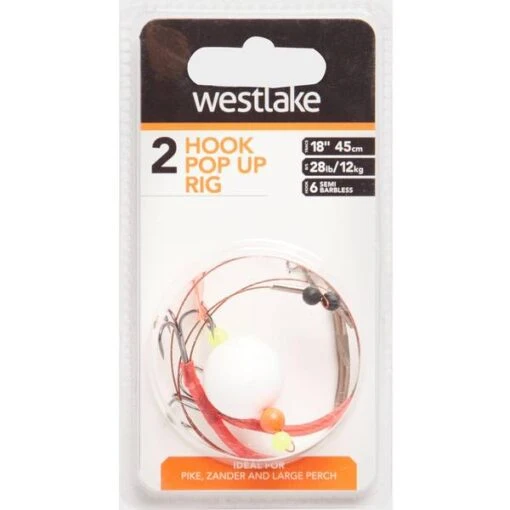 Westlake 2 Hook Pop Up Rig (Size 6) -Fishing Supplies Store Westlake 2 Hook Pop Up Rig Size 6