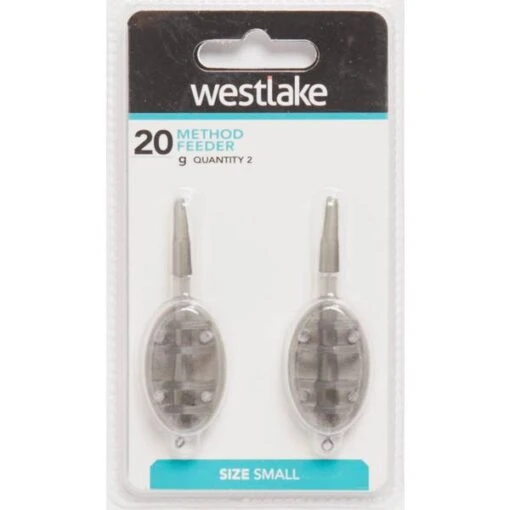 Westlake 20G Standard Method Feeder 2Pk, Grey -Fishing Supplies Store Westlake 20G Standard Method Feeder 2Pk Grey