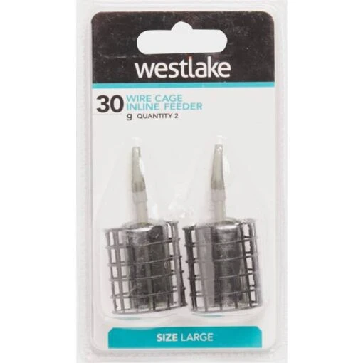 Westlake 30Gm Inline Cage Feeder, Grey -Fishing Supplies Store Westlake 30Gm Inline Cage Feeder Grey