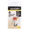 Westlake 6 Hook Cod Feather 3/0 -Fishing Supplies Store Westlake 6 Hook Cod Feather 3 0