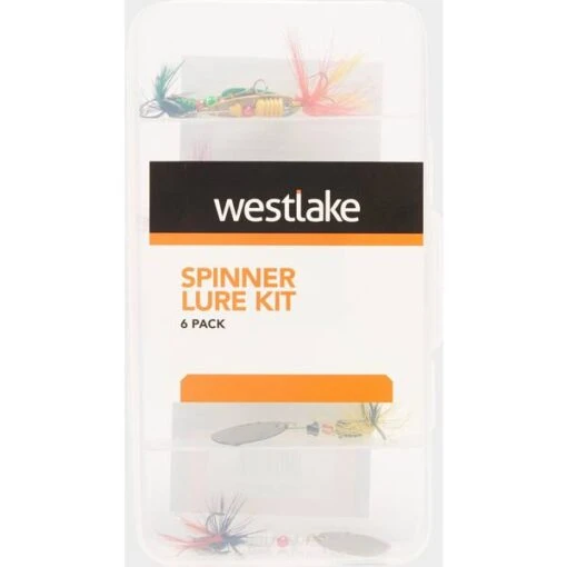 Westlake 6Pcs Spinner Set, Multi Coloured -Fishing Supplies Store Westlake 6Pcs Spinner Set Multi Coloured