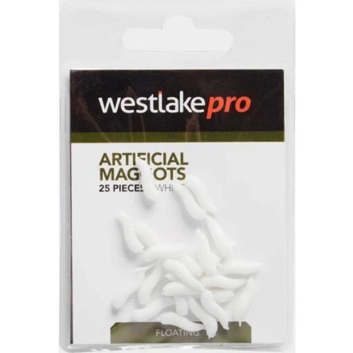 Westlake Artificial Pop-Up Maggots (White) -Fishing Supplies Store Westlake Artificial Pop Up Maggots White