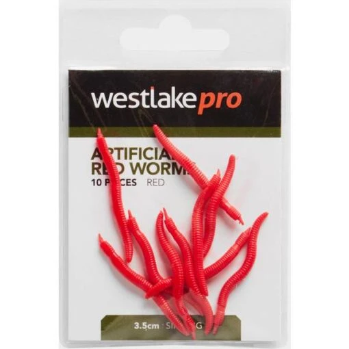 Westlake Artificial Red Worms 3.5Cm -Fishing Supplies Store Westlake Artificial Red Worms 3.5Cm