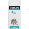 Westlake Barbed Eyed Hooks (Size 2) -Fishing Supplies Store Westlake Barbed Eyed Hooks Size 2