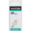 Westlake Barbed Eyed Hooks (Size 20) -Fishing Supplies Store Westlake Barbed Eyed Hooks Size 20