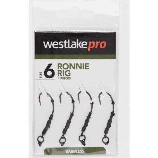 Westlake Barbless Ronnie Rig (Size 6) -Fishing Supplies Store Westlake Barbless Ronnie Rig Size 6