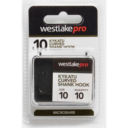 Westlake Curved Shank Micro-Barbed Size 10 -Fishing Supplies Store Westlake Curved Shank Micro Barbed Size 10