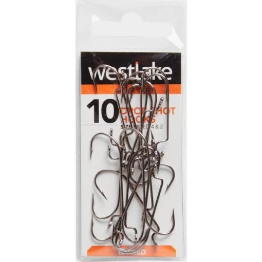 Westlake Dropshot Barbed Hooks (Sizes 2 And 4) -Fishing Supplies Store Westlake Dropshot Barbed Hooks Sizes 2 And 4