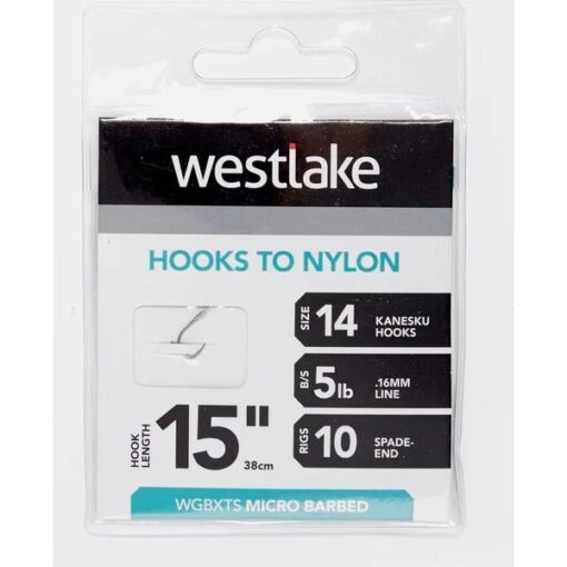 Westlake Extra Strong Barbed 15In 12 Silver -Fishing Supplies Store Westlake Extra Strong Barbed 15In 12 Silver