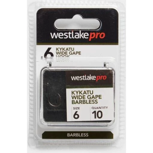 Westlake Kykatu Wide Gape Barbless Size 6 -Fishing Supplies Store Westlake Kykatu Wide Gape Barbless Size 6