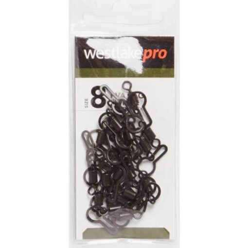 Westlake PVA Bag Swivel Size 8 (20 Pack) Black -Fishing Supplies Store Westlake PVA Bag Swivel Size 8 20 Pack Black