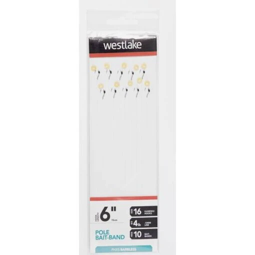 Westlake Pole Rig 6 Pellet Band 16, Silver -Fishing Supplies Store Westlake Pole Rig 6 Pellet Band 16 Silver