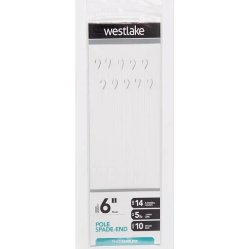 Westlake Pole Rig Extra 6 Plain 14, Silver -Fishing Supplies Store Westlake Pole Rig Extra 6 Plain 14 Silver