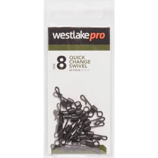 Westlake Quick Change Swivels (Size 8) -Fishing Supplies Store Westlake Quick Change Swivels Size 8