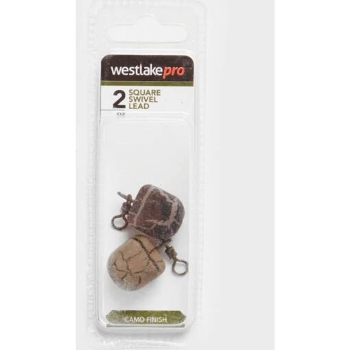 Westlake Square Swivel Weight 2Oz, Brown -Fishing Supplies Store Westlake Square Swivel Weight 2Oz Brown