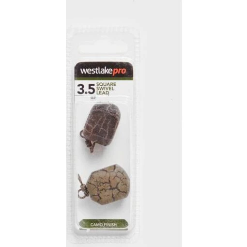 Westlake Square Swivel Weight 3 5Oz, Brown -Fishing Supplies Store Westlake Square Swivel Weight 3 5Oz Brown