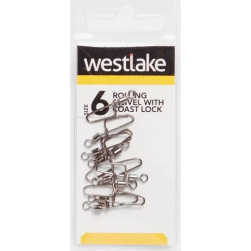 Westlake Swivel Coast Lock (Size 6) -Fishing Supplies Store Westlake Swivel Coast Lock Size 6