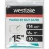 Westlake Wag Feeder 15 Pellet Band 14, Silver -Fishing Supplies Store Westlake Wag Feeder 15 Pellet Band 14 Silver