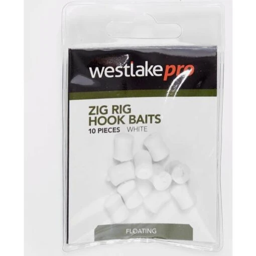 Westlake Zig Rig Hook Baits 8mm, White -Fishing Supplies Store Westlake Zig Rig Hook Baits 8mm White